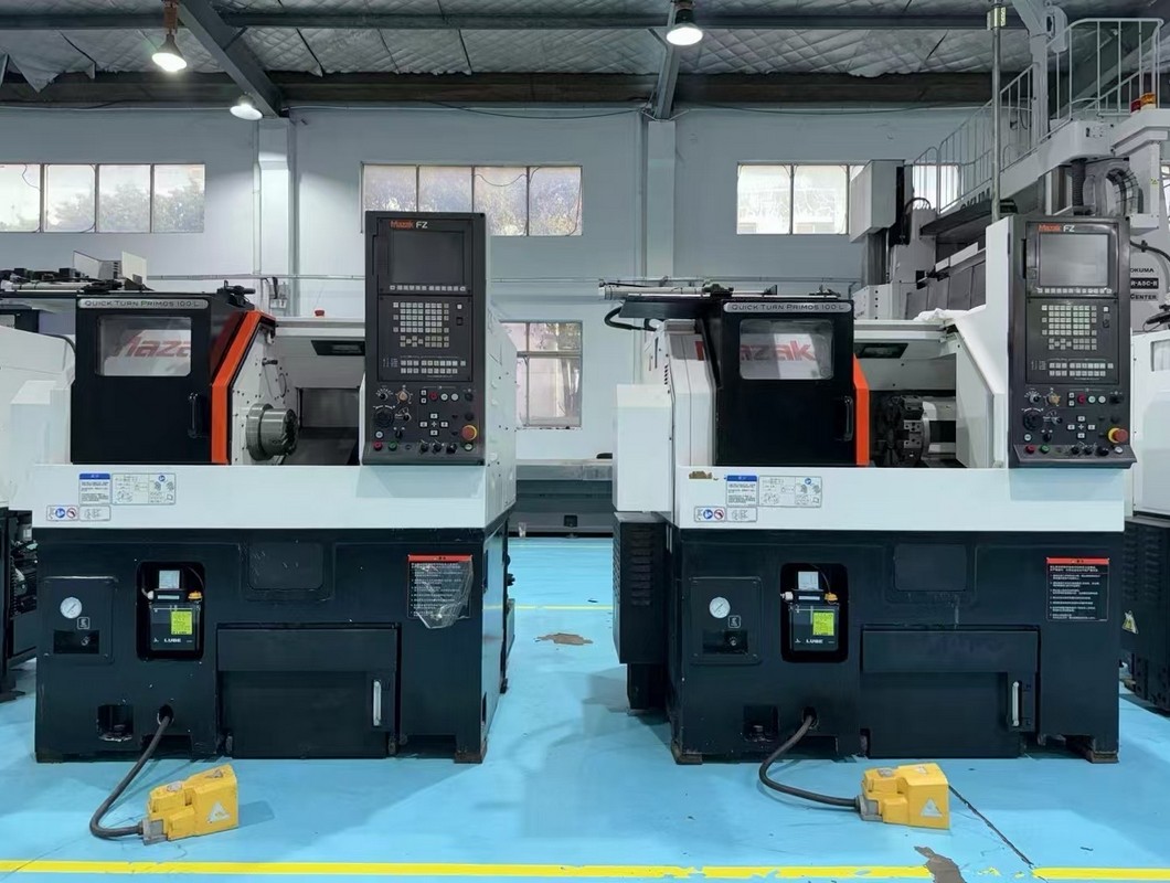 Mazak QTP-100L inclined rail
